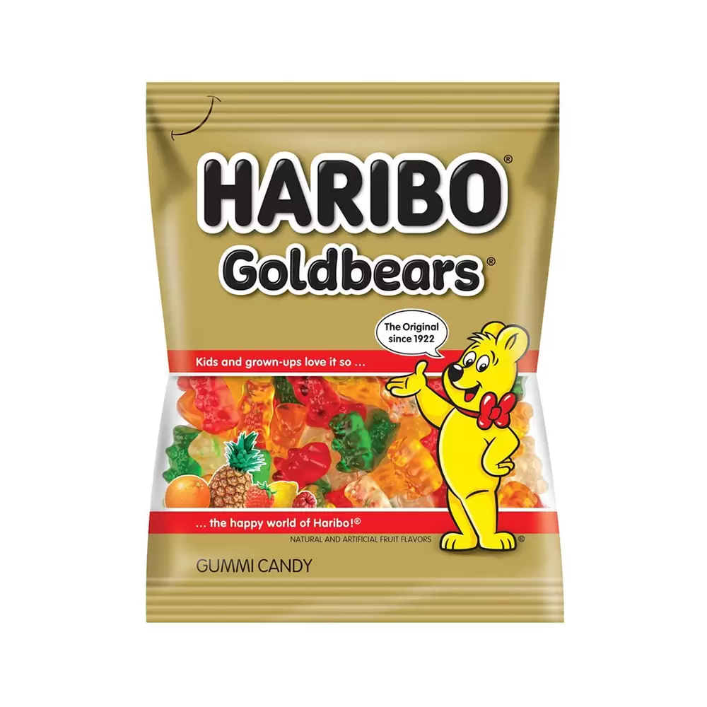پاستیل هاریبو مدل Golden Bears مقدار 130 گرم