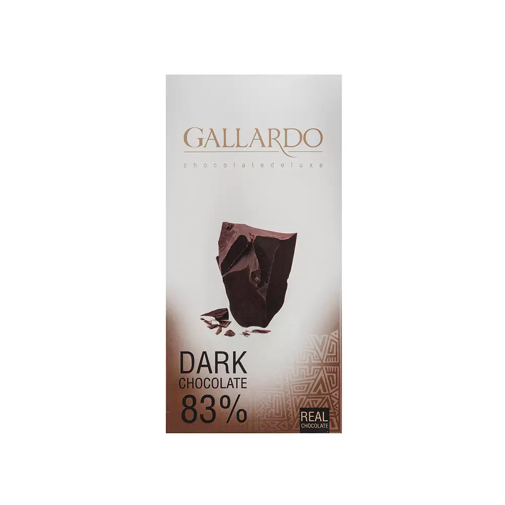 شکلات گالاردو تلخ 83 درصد فرمند بسته 6 عددی