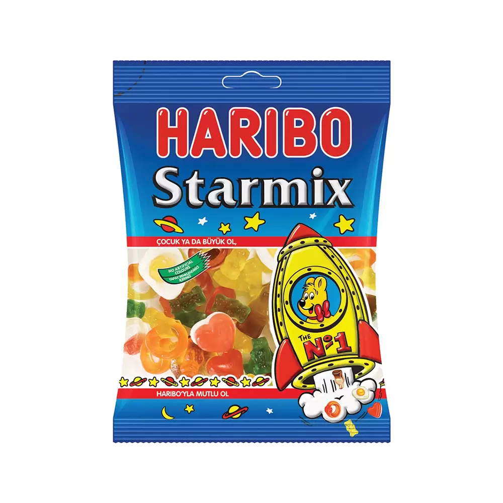 پاستیل هاریبو مدل Starmix 130 گرم