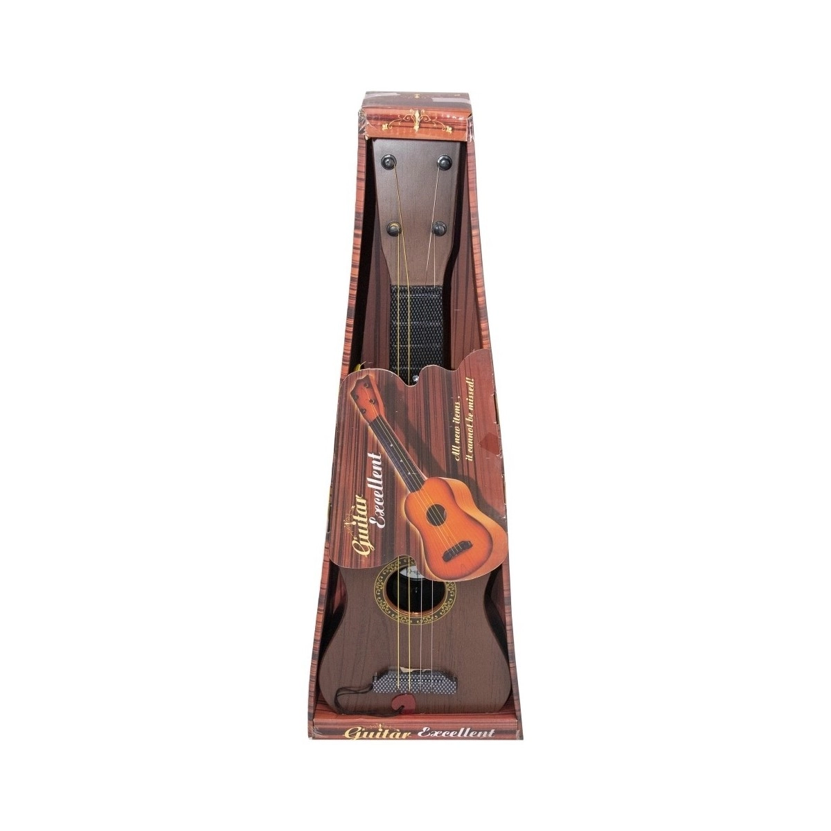 گیتار طرح چوبی سیمی 890-23