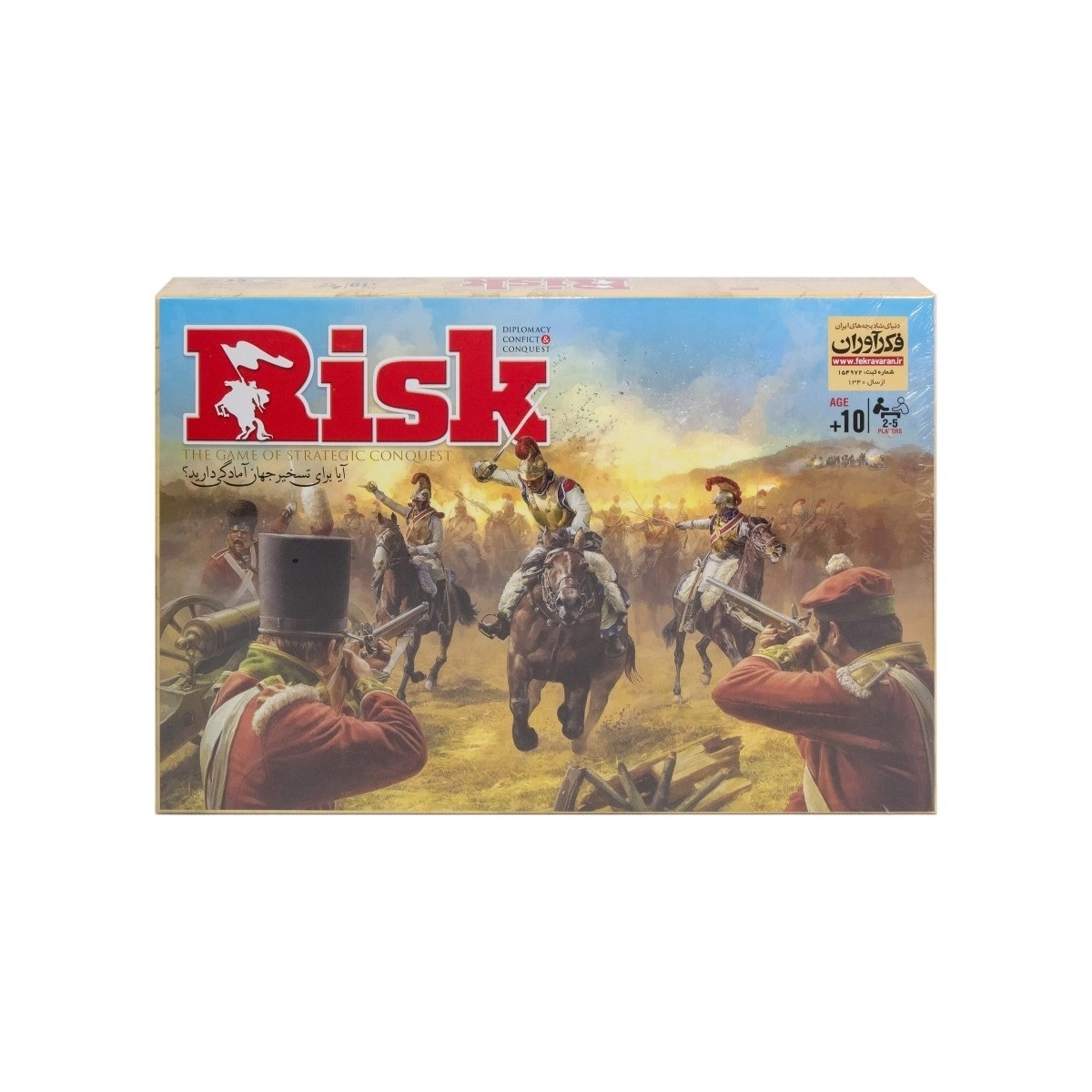 بازی فکری 2 تا 5 نفره ریسک risk فکرآوران