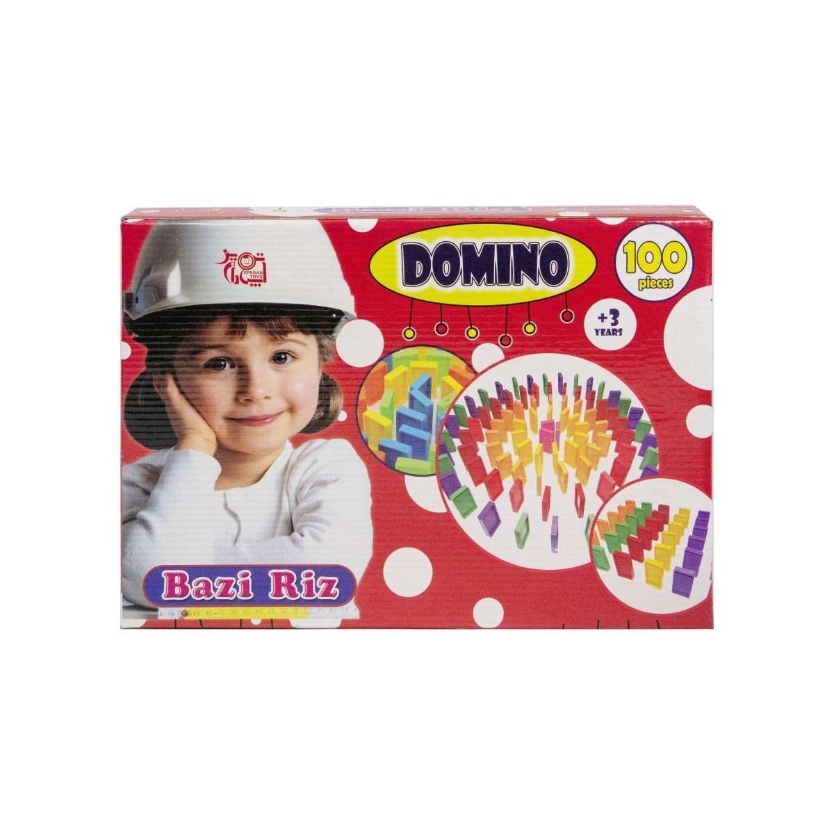 دومینو 100 تکه بازی ریز domino bazi riz