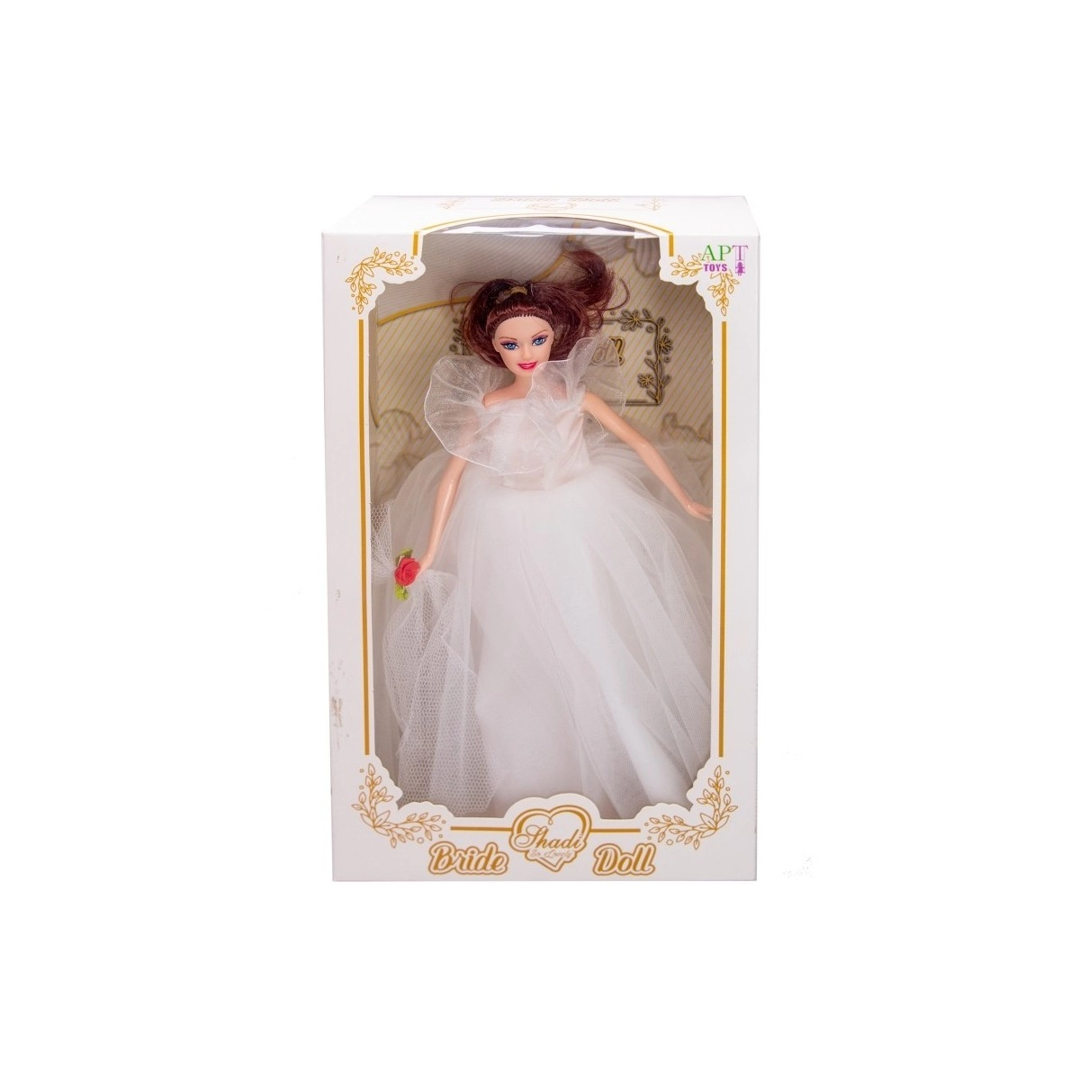 عروسک باربی لباس عروس 130-40