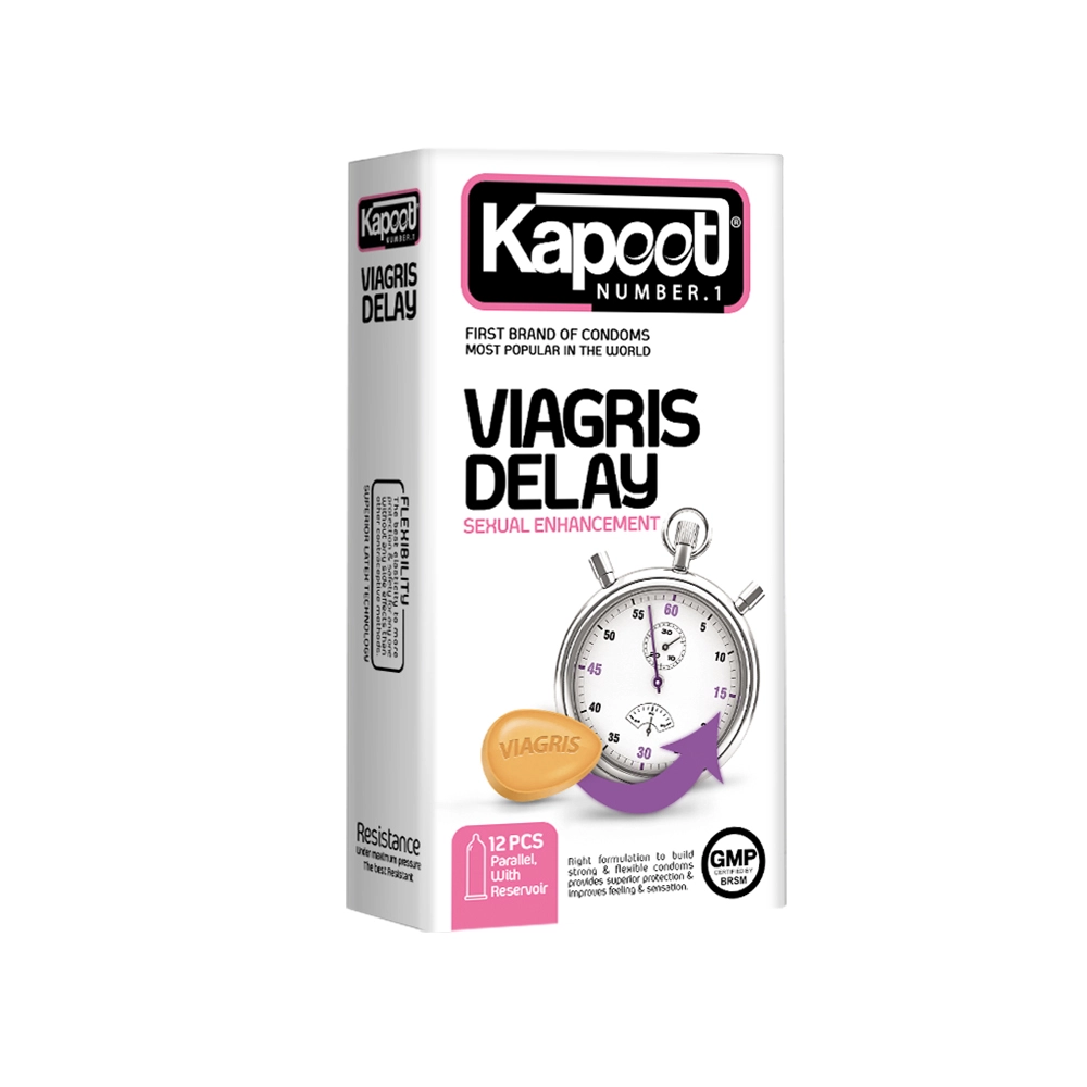 کاندوم تاخیری مدل Viagris Delay بسته 12 عددی